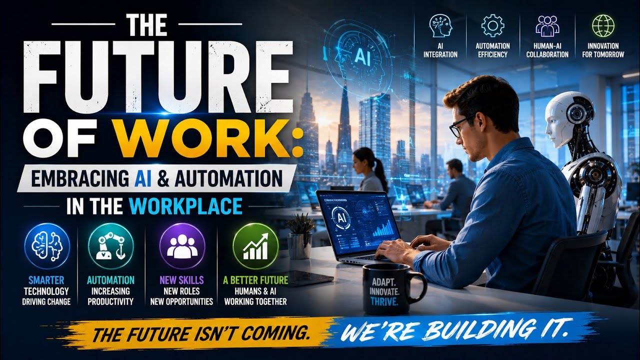 "The Future of Work: Embracing AI & Automation in the Workplace" - YouTube