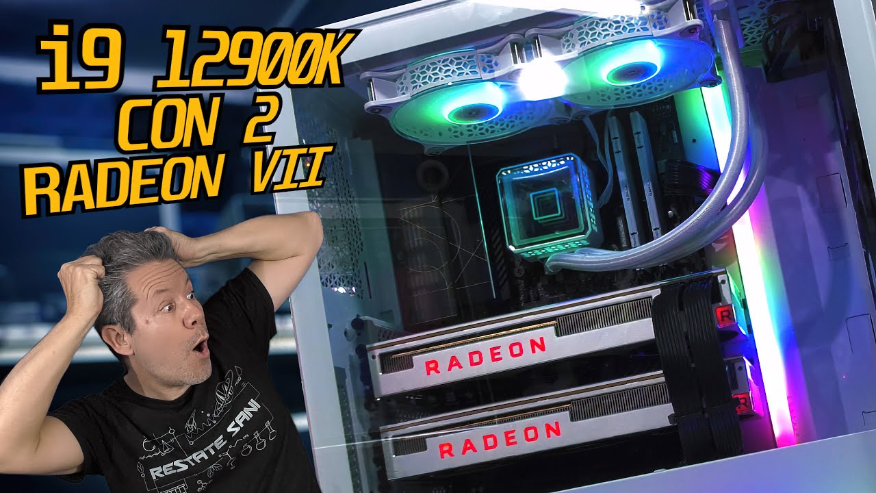 Assemblo un i9 12900K con 2 Radeon VII dentro - Come ti risolvo l'RGB!