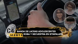 Adolescentes asaltan y secuestran a conductores de aplicación en Iztapalapa