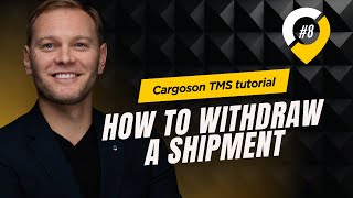 How to Withdraw a Shipment