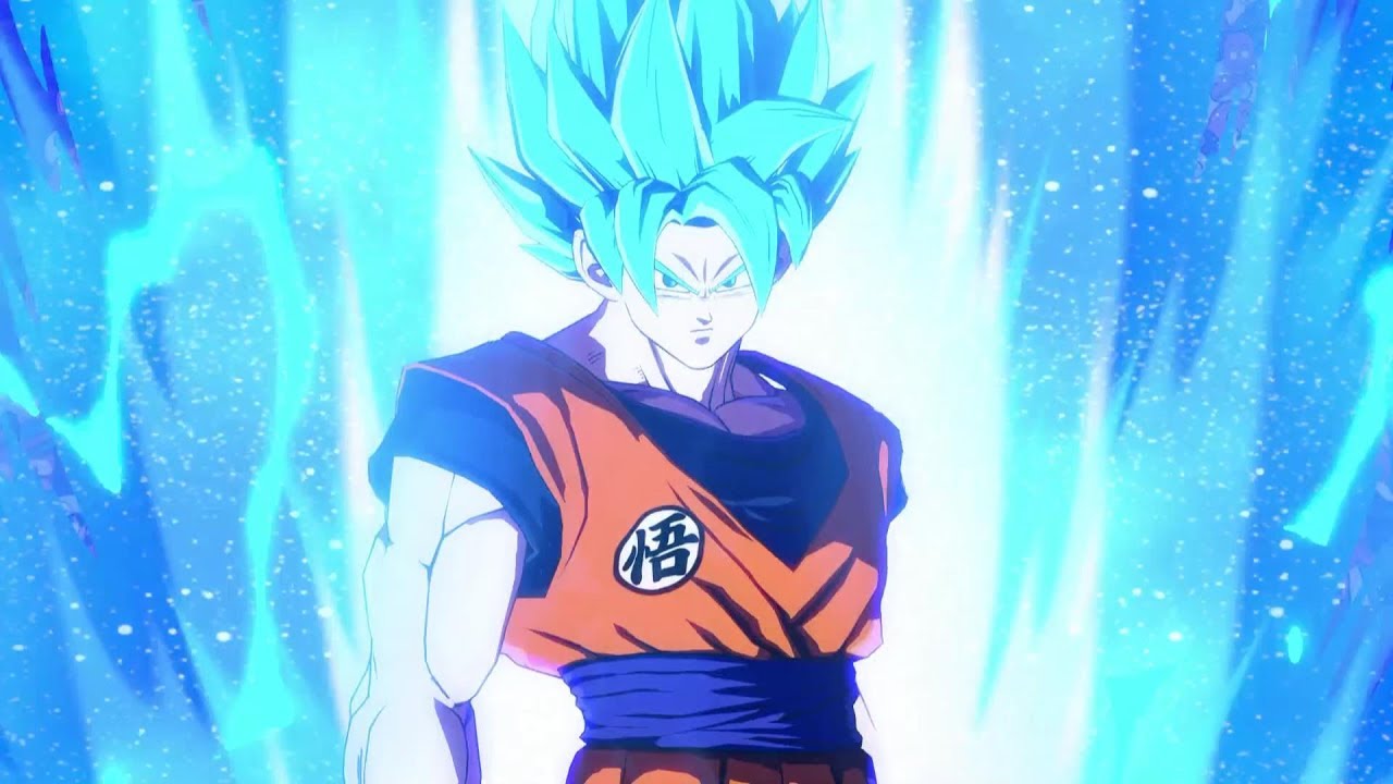 Super Saiyan Blue Goku from Dragon Ball FighterZ