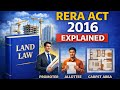 RERA Act 2016 Explained 🔥 | Objectives, Definitions & Features | Promoter, Allottee, Carpet Area