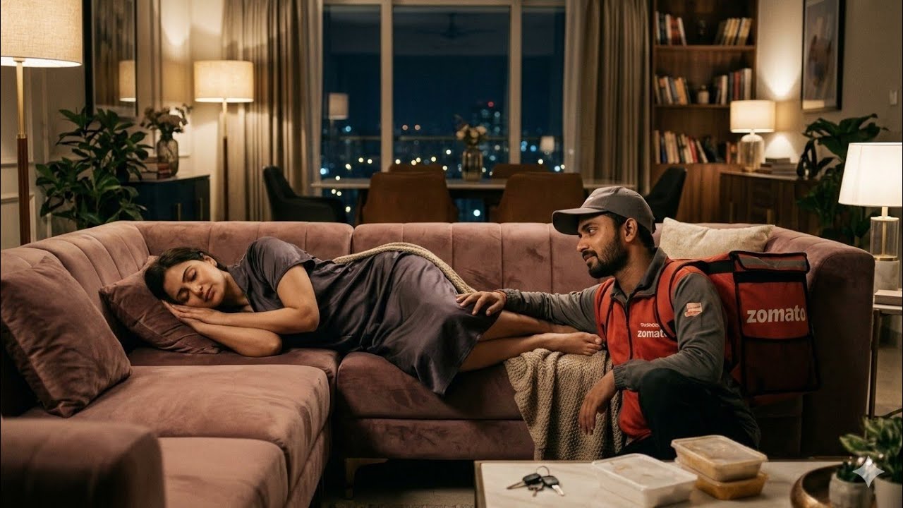 हिन्दुस्तानी लड़का अरब देश में रात के 12 बजे खाना देने गया था | New hindi story