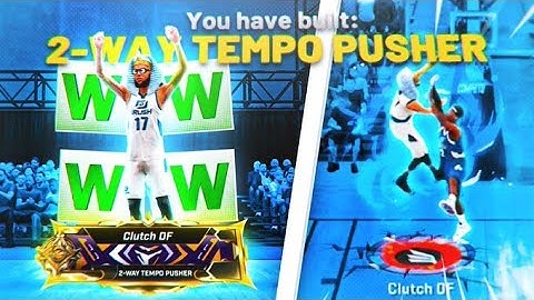 FIRST EVER LEGEND "2-WAY TEMPO PUSHER" DOMINATES THE *NEW* RUSH 1v1 EVENT NBA2K20! RARE BUILD 2K20