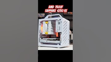 Mini itx gaming pc build Amd 7500f 🔥GPU sapphire 6750 re 💪 #pcbuild #gamingpc #pc