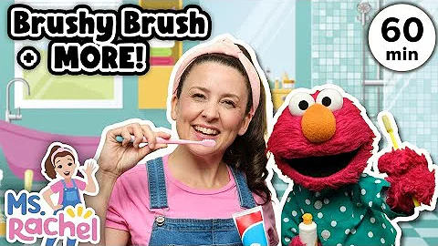 🪥 Brush Your Teeth Song with Ms. Rachel & Elmo | 2-Minute Timer | Fun Kids Songs & Nursery Rhymes
