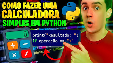 🔥 Aprenda a Criar uma CALCULADORA em Python em MINUTOS! Simples, Rápido e Sem Complicação! #python