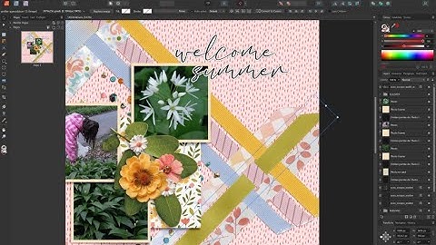 Digi-Scrapping with Affinity - Ribbon Weaving