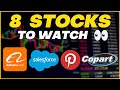 8 STOCKS TO WATCH IN DECEMBER (2020) | TECHNICAL ANALYSIS ON ALIBABA / SALESFORCE / PINTEREST / PING