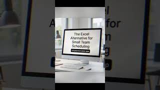 The Excel alternative for small team scheduling. Simple rotas in minutes. simplerotamaker.app