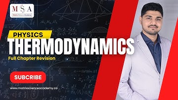 THERMODYNAMICS l COMPLETE REVISION l MATRIX SCIENCE ACADEMY l UMESH SIR
