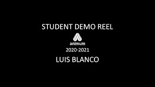 Animum 2021 3D Modeler / Generalist Student Demo Reel