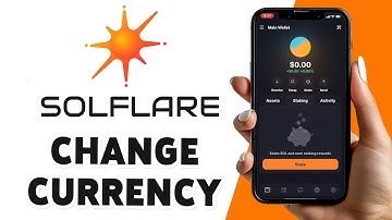 How To Change Currency On Solflare Wallet 2024 | Customize Solflare Wallet Currency