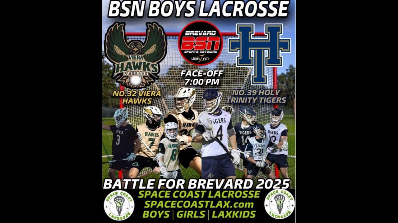 BOYS LACROSSE: VIERA HAWKS AT HOLY TRINITY TIGERS