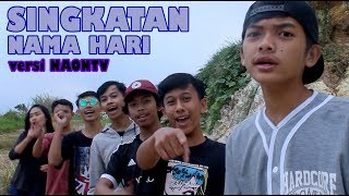 SINGKATAN NAMA HARI #versi naontv