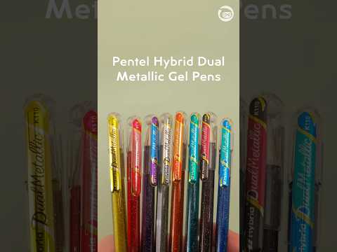 Glittery Rainbow Gel Pens Shorts