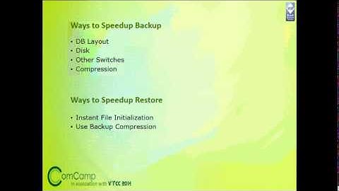 Demystifying SQL server backup