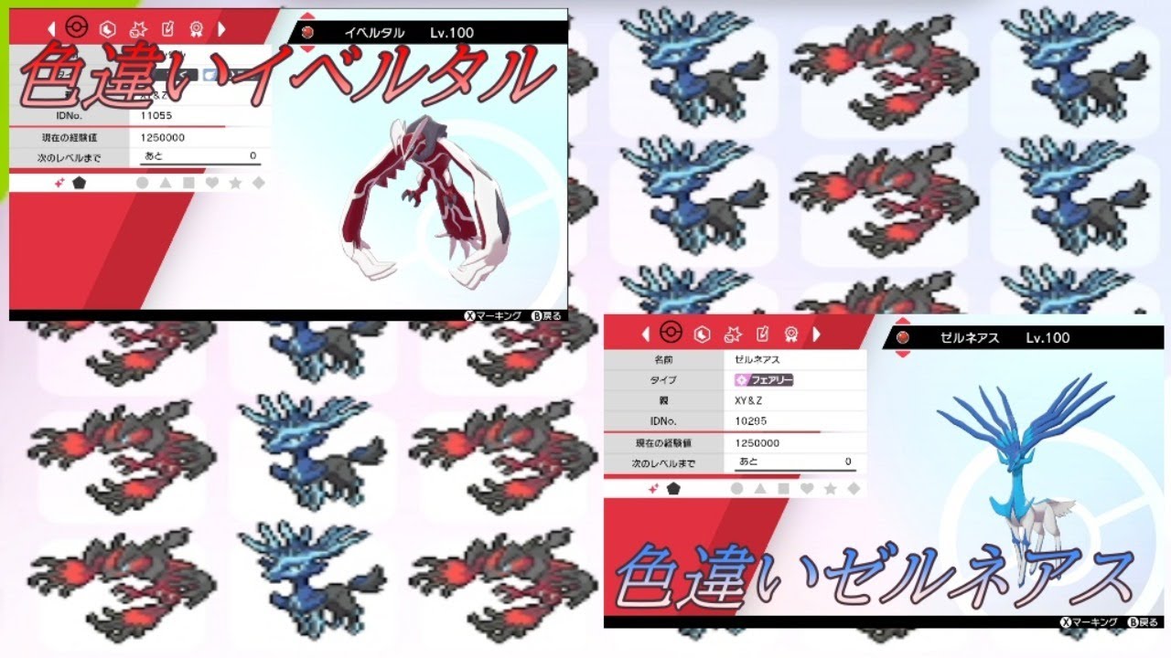 ポケモン剣盾 色違いイベルタル配布 ライブ Youtube