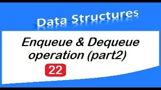 Implementation of queue using array with coding - part2