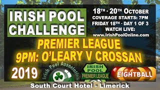 IRISH POOL CHALLENGE 2019 - Ireland's Eightball Tour (FRIDAY NIGHT) South Court Hotel, Limerick