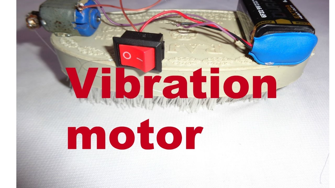 how to make vibration motor at home