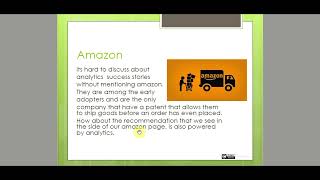 Welcome To The World Of Analytics