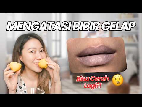 CARA MENGATASI BIBIR GELAP // HINDARI PEMICU BIBIR GELAP