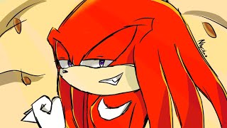 Speedpaint _knuckles the echidna_ by:nao_01_music