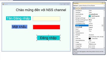 Visual basic | VB Bài 2 (P3): Một số thuộc tính cơ bản, thuộc tính cursor, enable..