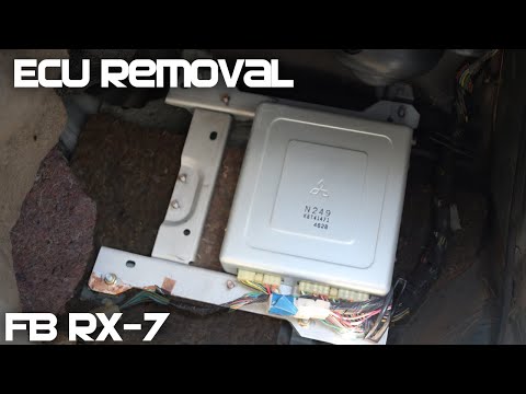 How To Remove The ECU In A First Gen Mazda Rx-7