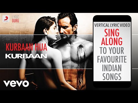 Kurbaan Hua - Kurbaan|Official Bollywood Lyrics|Vishal Dadlani
