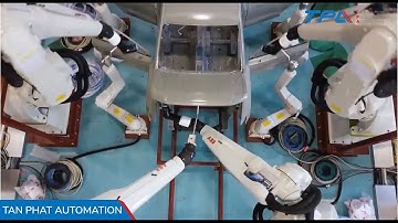 ỨNG DỤNG ROBOT ABB PHUN SƠN Ô TÔ TỰ ĐỘNG | TPA