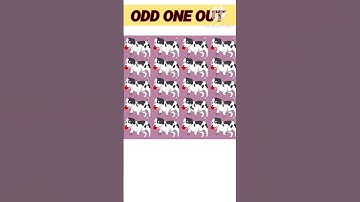 ODD ONE OUT|IQ TEST| BRAIN TEASER#shortsfeed