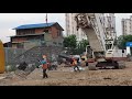 បង្កើតដែកសរសគ្រឹះ  Pile Cage  Production   Civil engineering &amp; construction  in Cambodia