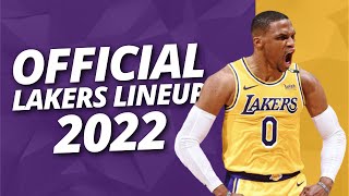 Lakers Official Lineup 2022 - Los Angeles Lakers Official Roster 2022