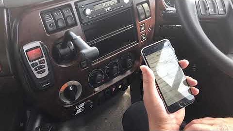 CMV Truck Sales - How to connect your phone to Bluetooth in a DAF truck