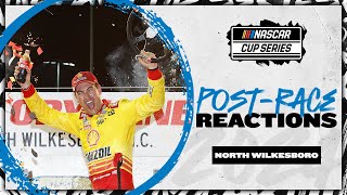 'We needed a win': Joey Logano on breaking drought at North Wilkesboro | NASCAR