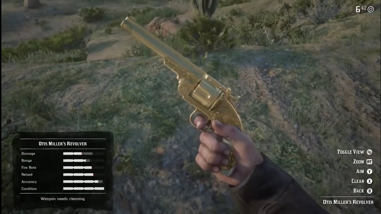 Golden Revolver Rdr2 Unlocking Otis Miller’s revolver - Red dead redemption 2 - YouTube
