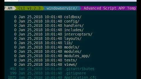 Starting CommandBox Servers as a Windows Service