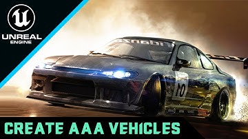Unreal Engine 5 - Make AAA Game Vehicles Course