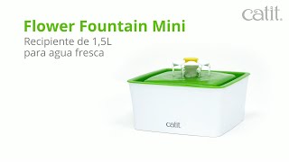 Catit Mini Fuente Flower Fountain 1,5 lts video