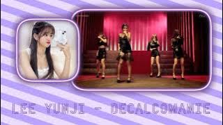 Cover Decalcomanie Mamamoo - Lee Yunji
