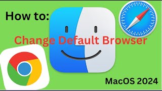 How to change default browser on macbook? | MacOS 2024