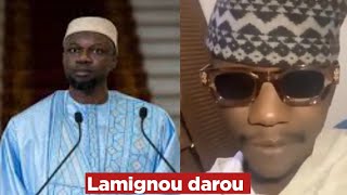 Lamignou darou nous explique pourquoi cette Vidéo sur Ousmane Sonko