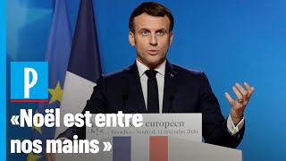 Macron appelle les Français à «redoubler de vigilance» à Noël