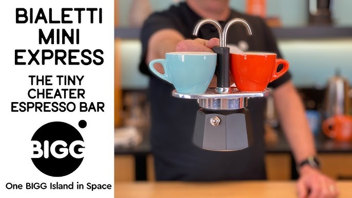 Bialetti Casa Italia Mini Express Single-Cup Espresso Maker