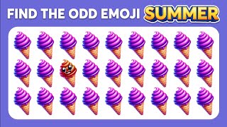 Find the ODD One Out - Summer Edition ☀️🏖🍦 Easy, Medium, Hard | Monkey Quiz screenshot 5