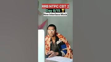 RRB NTPC UG CBT 2 MOCK TEST #ntpc2025 #ntpc_exam #ntpccbt2 #studyvlog #aspirants #ssccgl2025 #ntpc