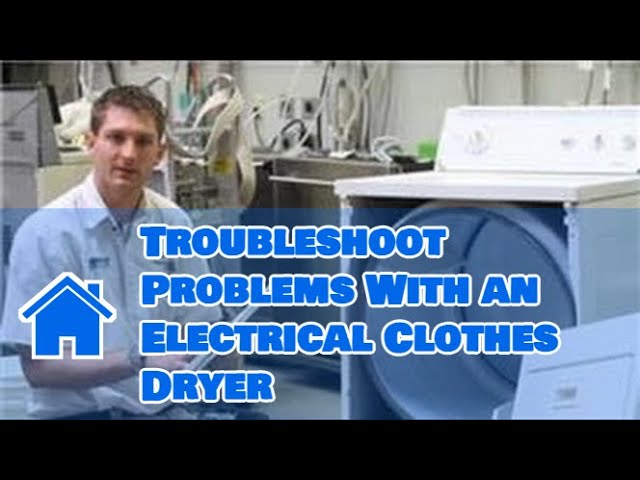 Perbaikan Mesin Cuci & Pengering : Cara Mengatasi Masalah pada Pengering Pakaian Listrik class=