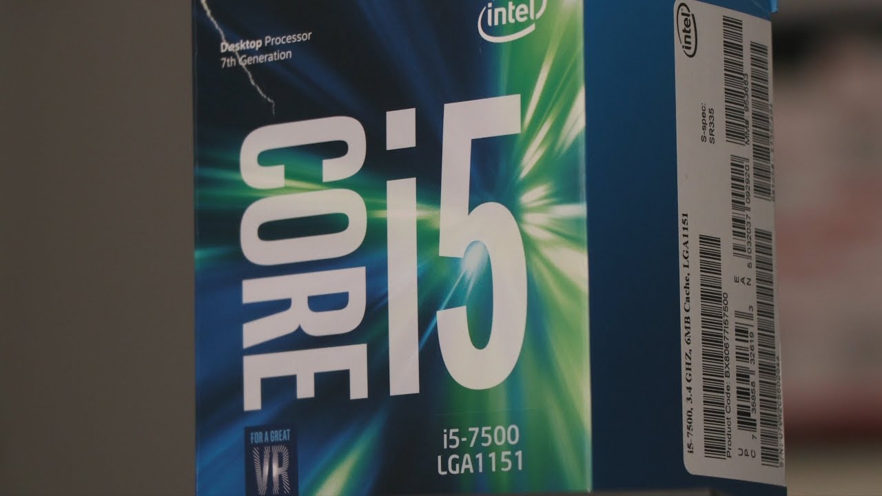 Intel I5 7500 Lga1151 Desktop Processor 7th Generation Youtube